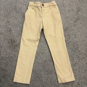 Old Navy khaki skinny pants, adjustable back elastic waistband